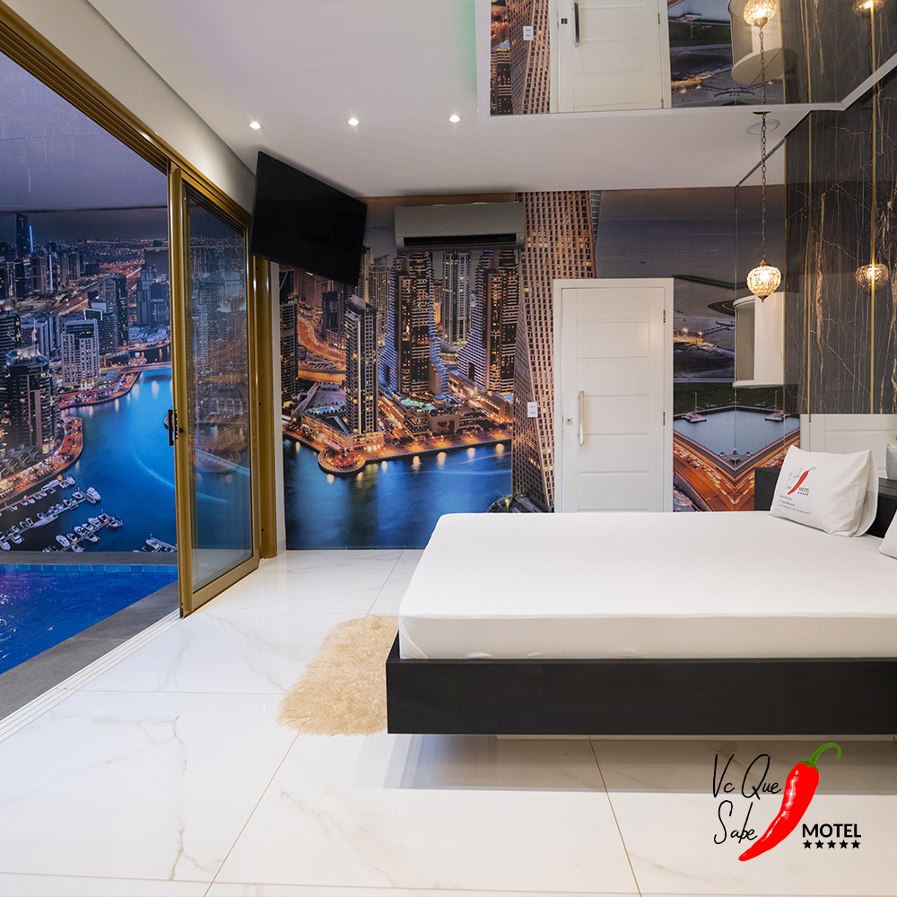 Detalhe da Suíte Suíte Temática Dubai