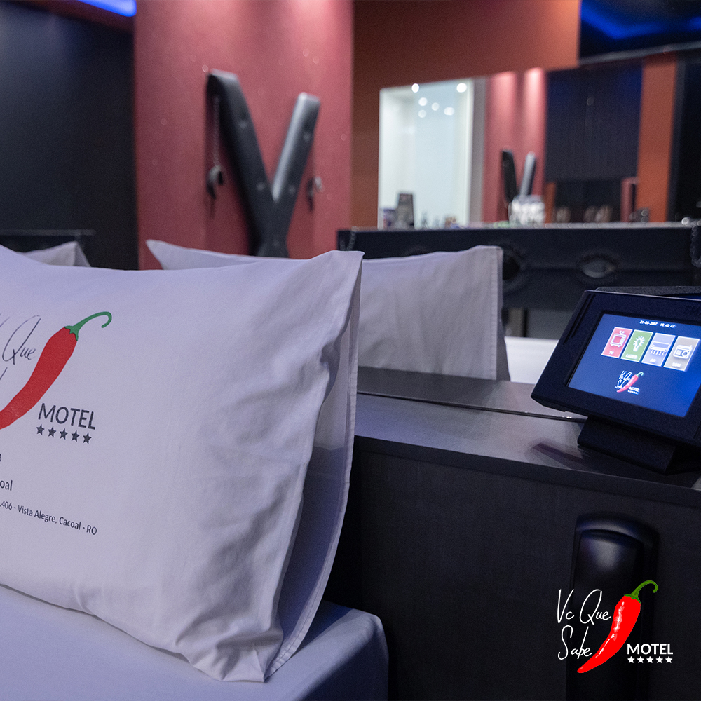 Detalhe da Suíte Suíte Temática Quarto Vermelho