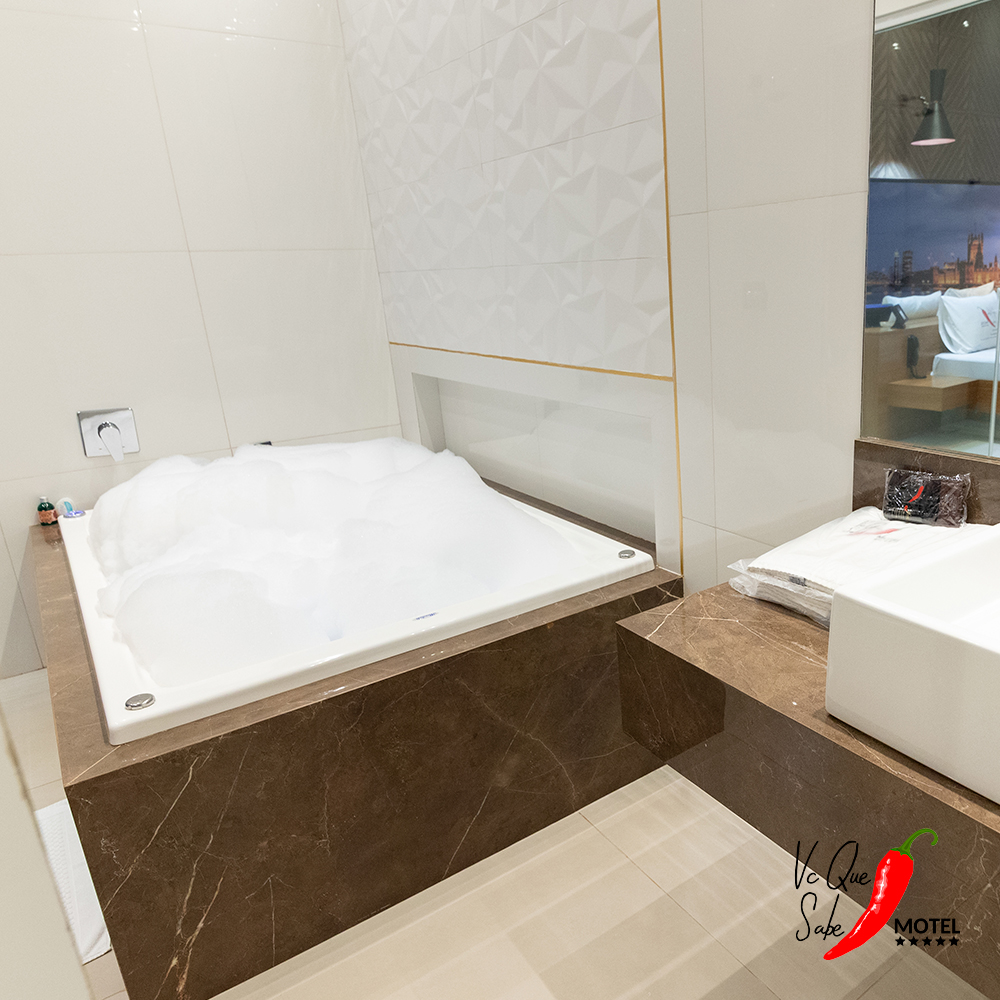 Detalhe da Suíte Suíte Temática Londres