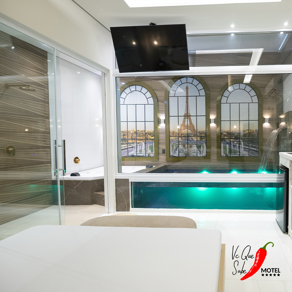 Detalhe da Suíte Suíte Temática Paris