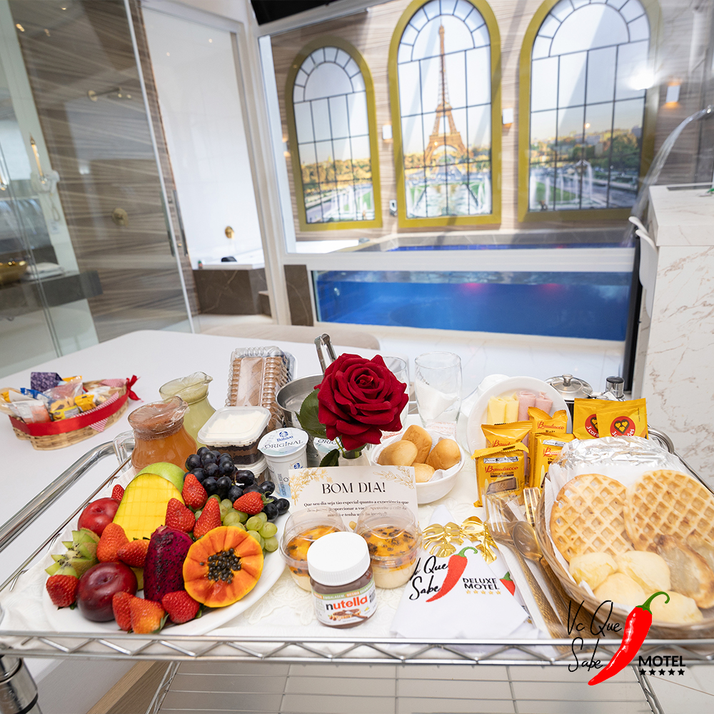 Detalhe da Suíte Suíte Temática Paris