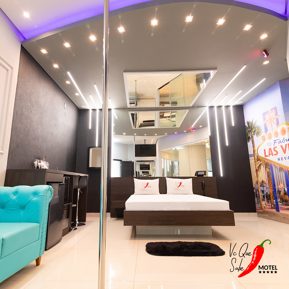 Detalhe da Suíte Suíte Temática Las Vegas