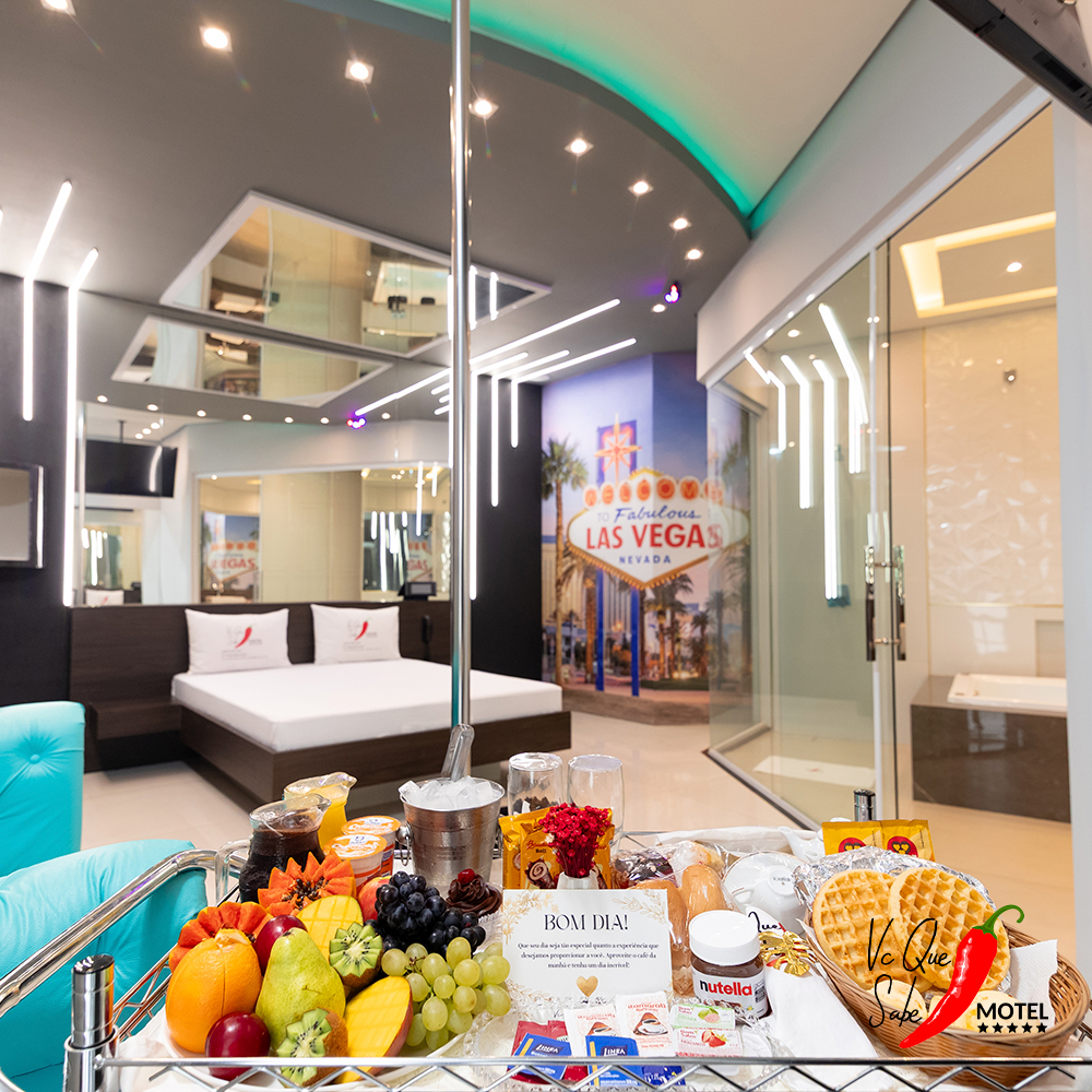Detalhe da Suíte Suíte Temática Las Vegas
